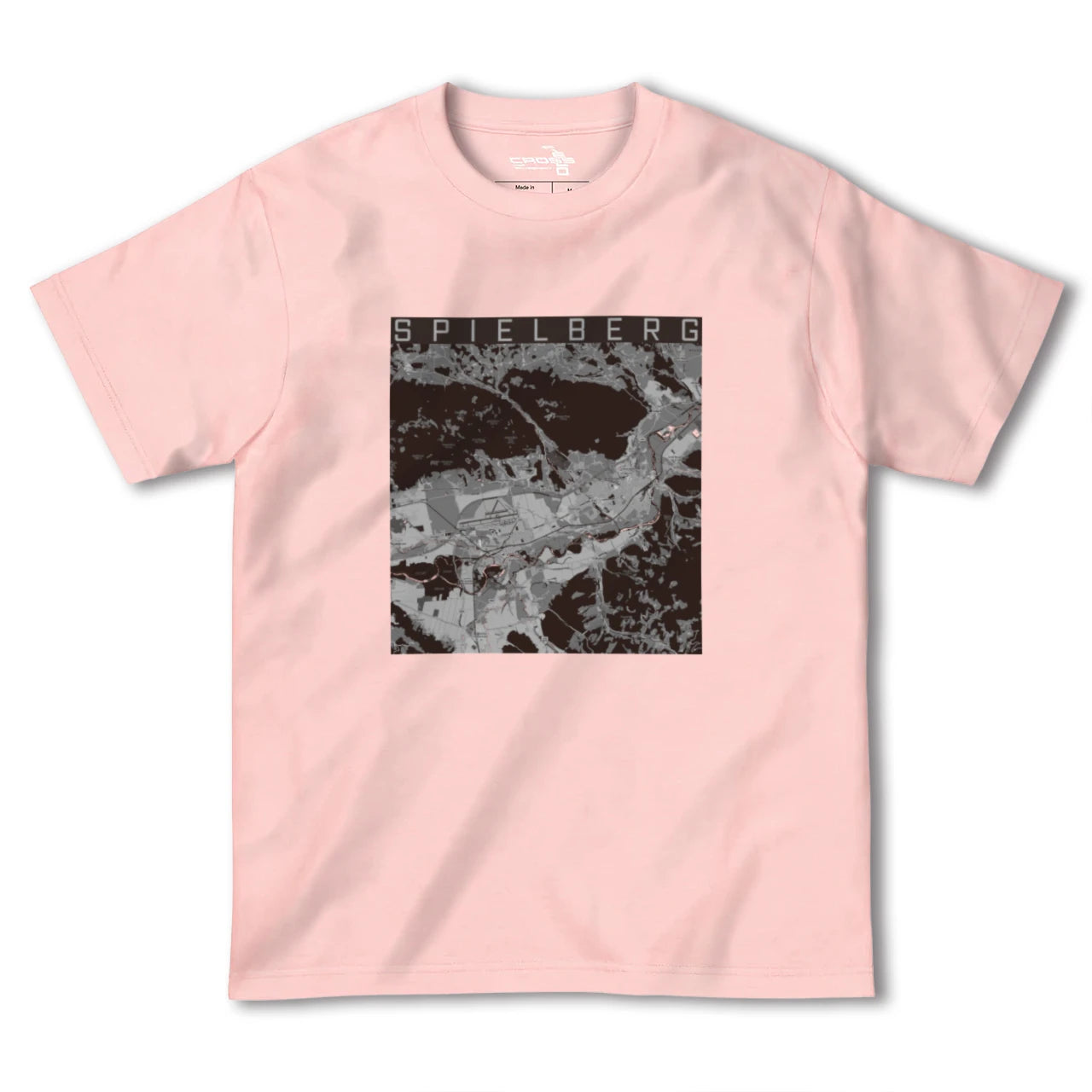 【シュピールベルク(オーストリア)】地図柄ヘビーウェイトTシャツ