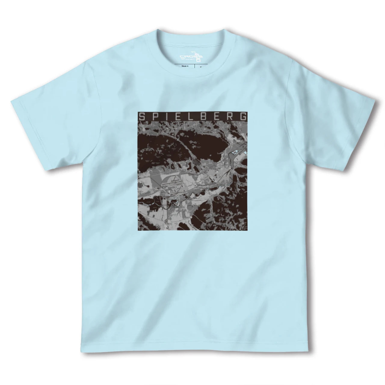 【シュピールベルク(オーストリア)】地図柄ヘビーウェイトTシャツ