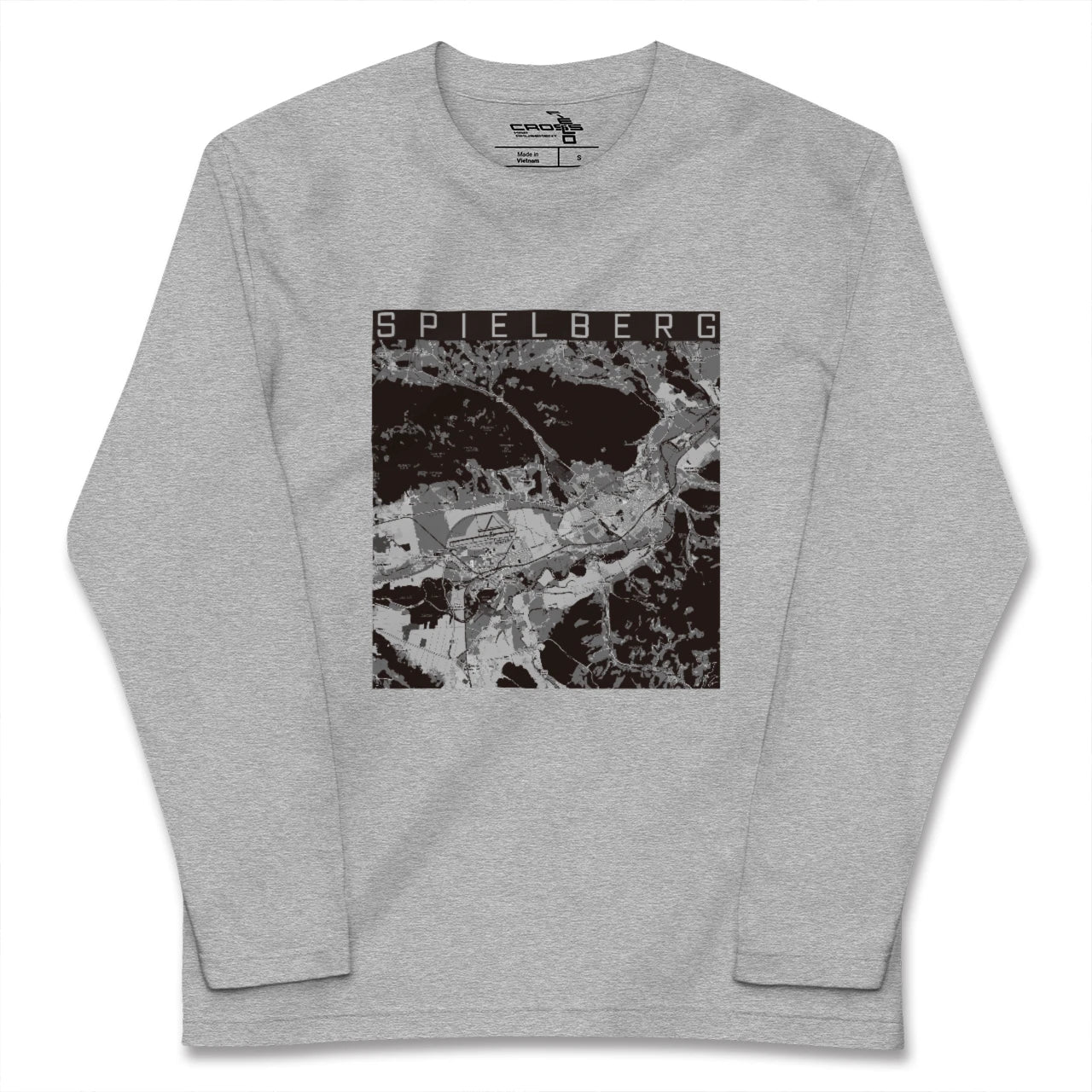 【シュピールベルク(オーストリア)】地図柄ロングスリーブTシャツ