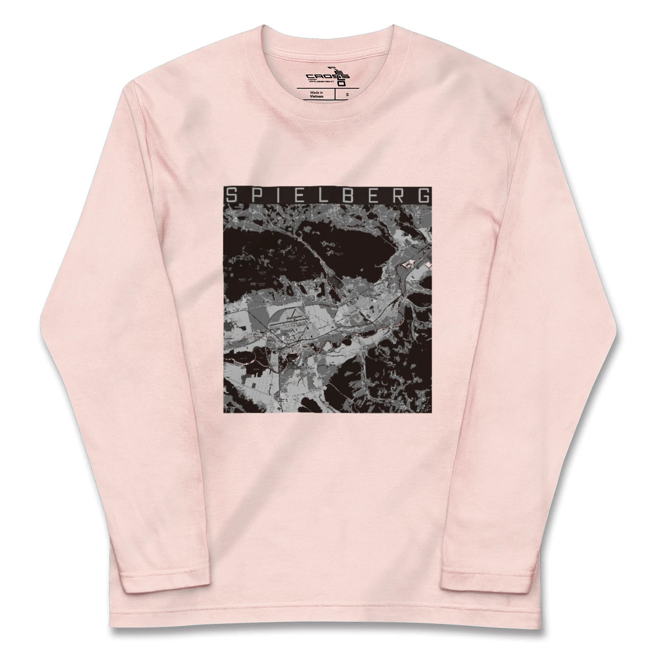 【シュピールベルク(オーストリア)】地図柄ロングスリーブTシャツ