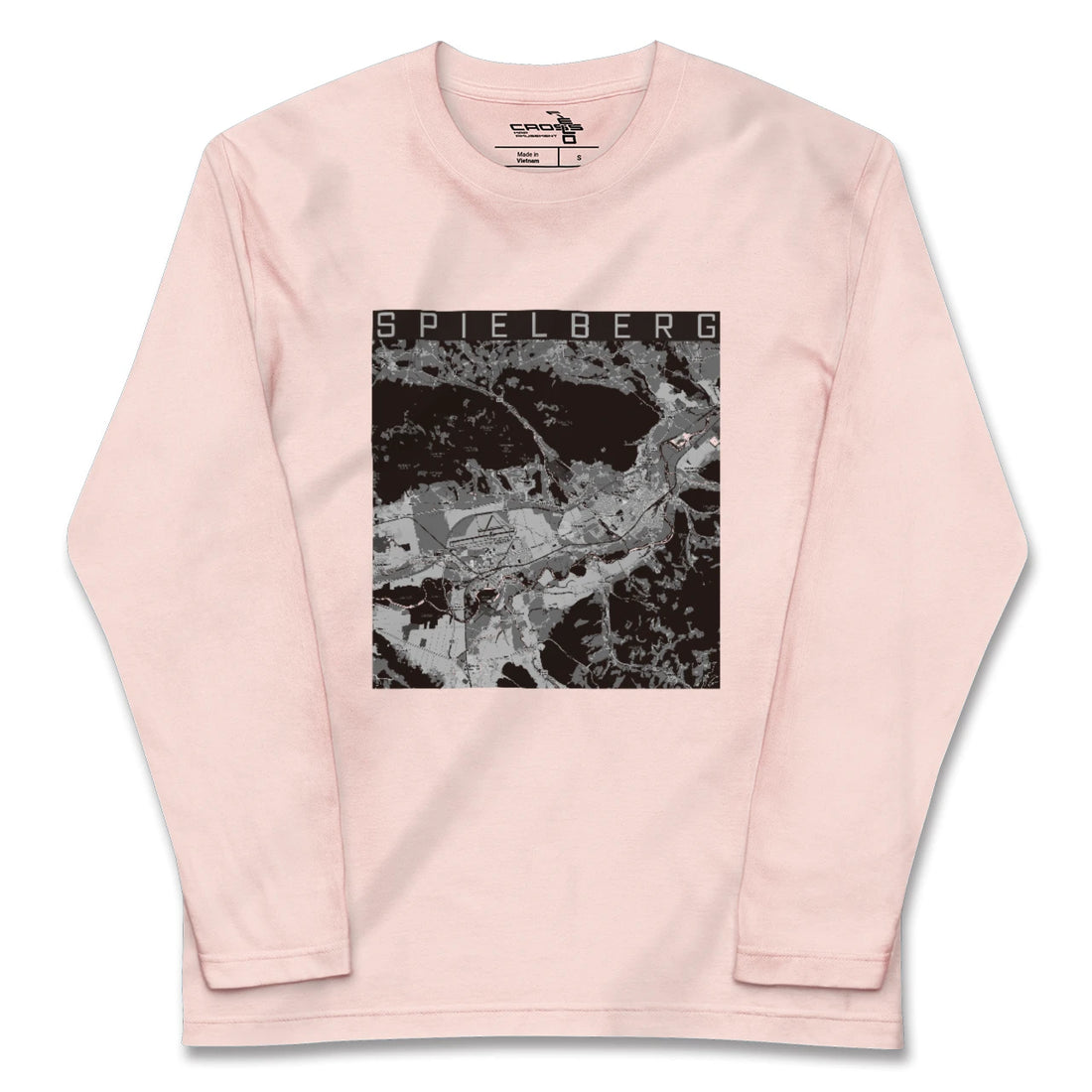 【シュピールベルク(オーストリア)】地図柄ロングスリーブTシャツ