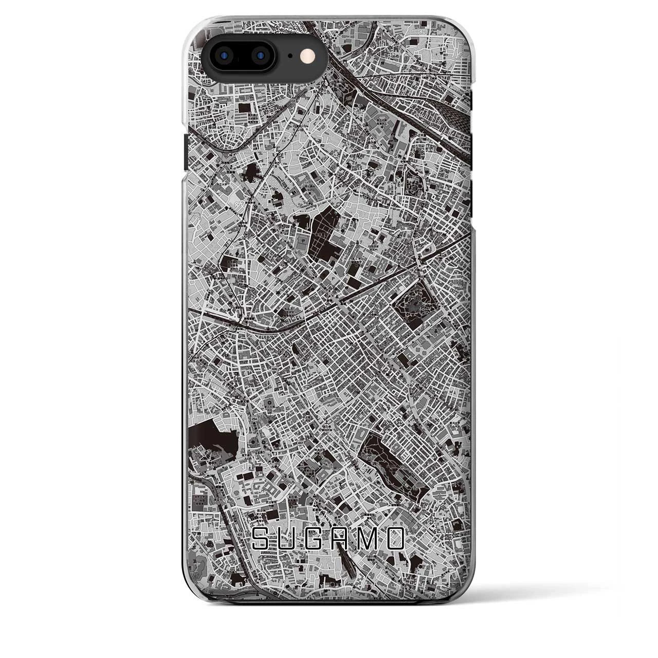 【巣鴨(東京都)】地図柄iPhoneケース(クリアタイプ)