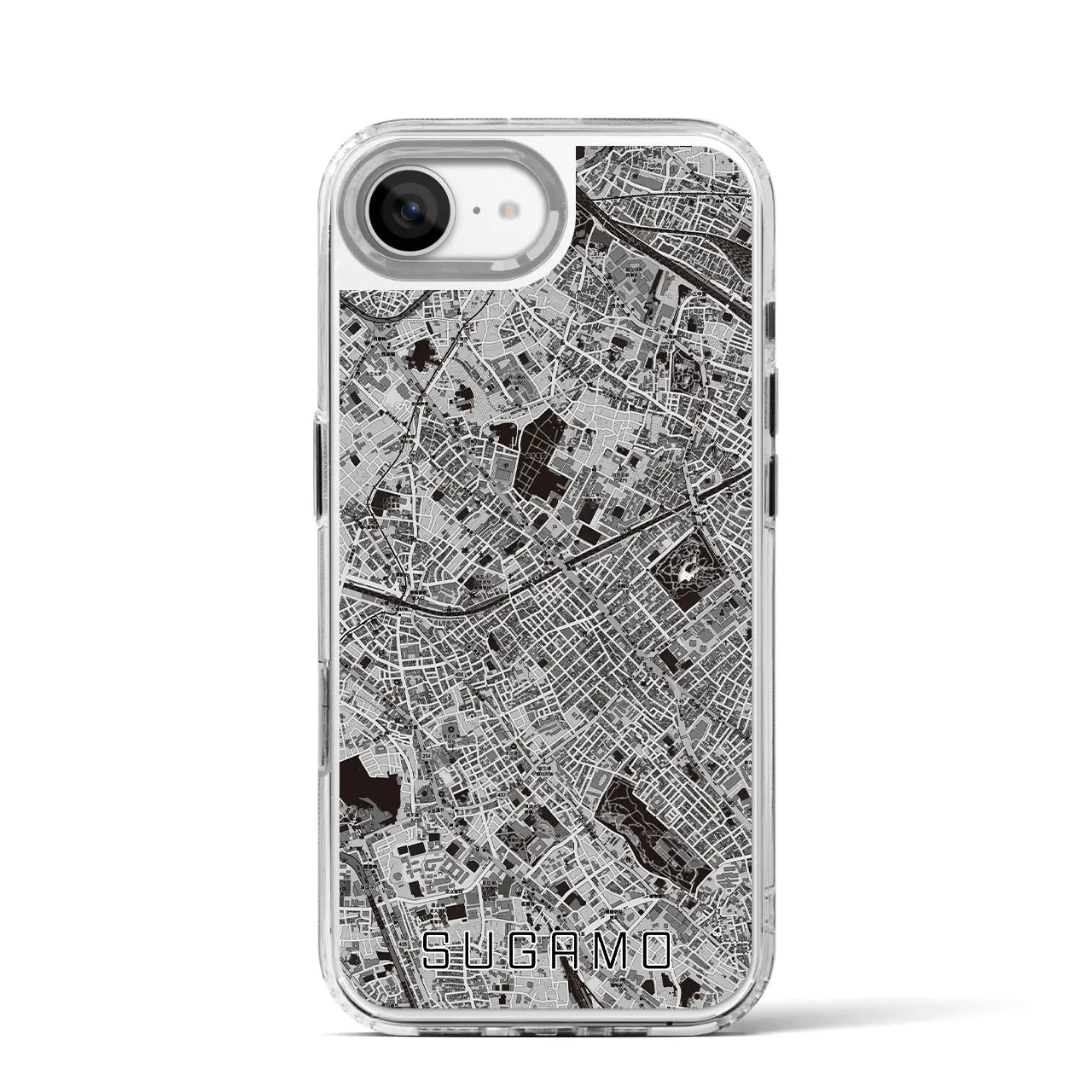 【巣鴨(東京都)】地図柄iPhoneケース(MagSafeタイプ)
