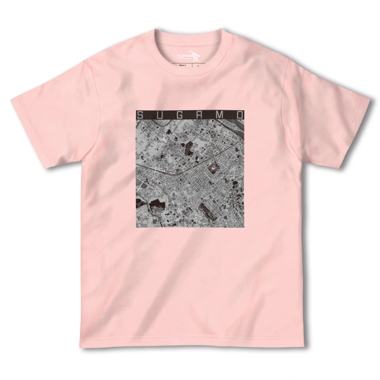 【巣鴨(東京都)】地図柄ヘビーウェイトTシャツ