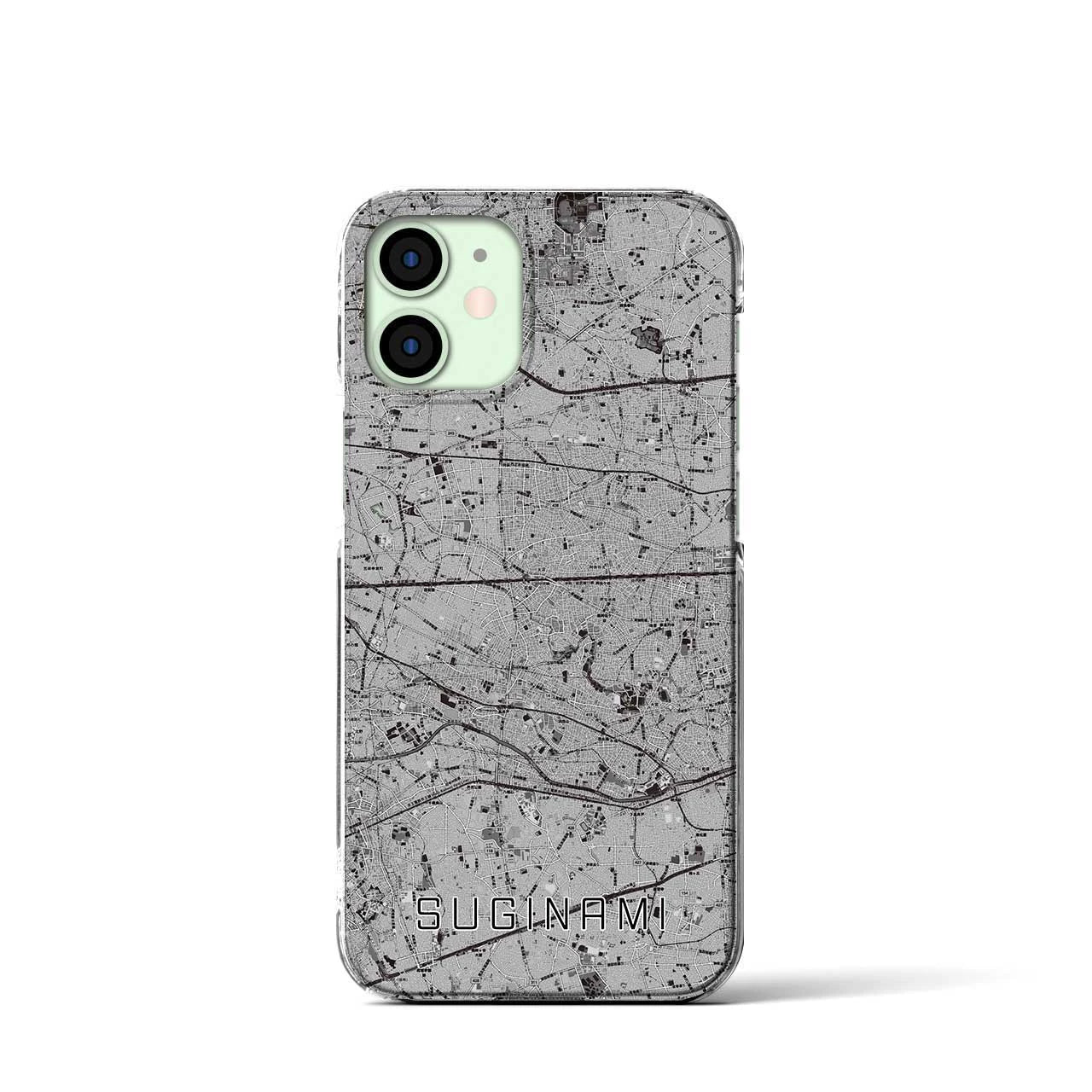 【杉並(東京都)】地図柄iPhoneケース(クリアタイプ)