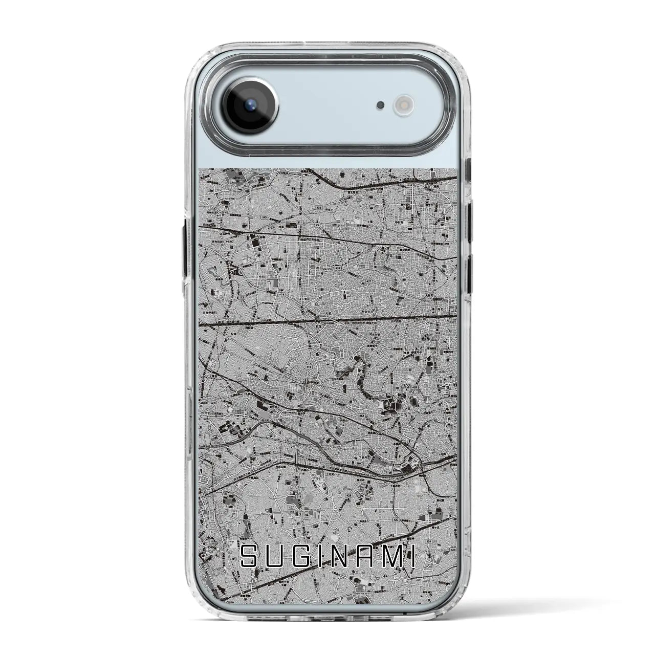 【杉並(東京都)】地図柄iPhoneケース(MagSafeタイプ)