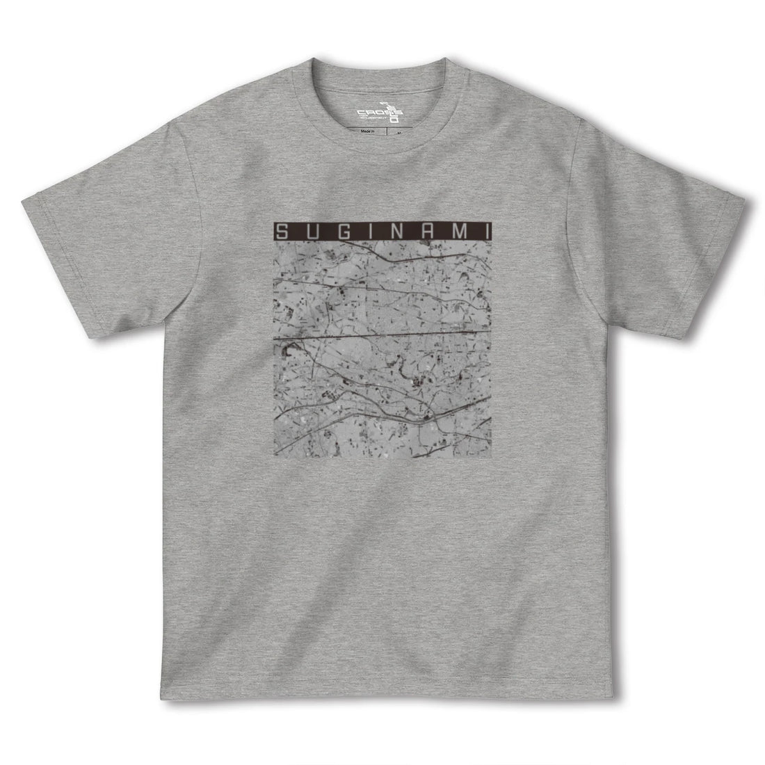【杉並(東京都)】地図柄ヘビーウェイトTシャツ