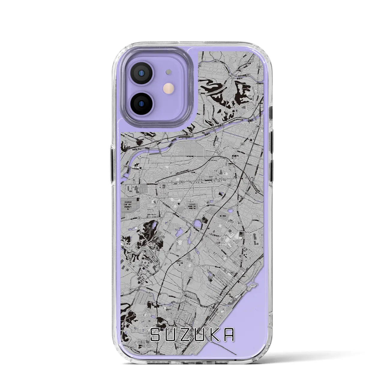【鈴鹿(三重県)】地図柄iPhoneケース(MagSafeタイプ)