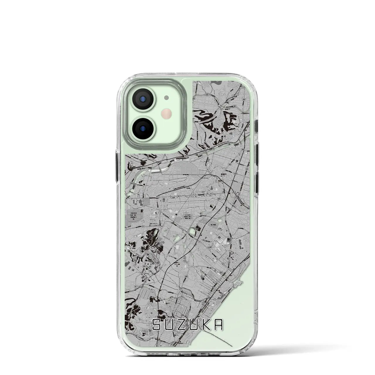 【鈴鹿(三重県)】地図柄iPhoneケース(MagSafeタイプ)