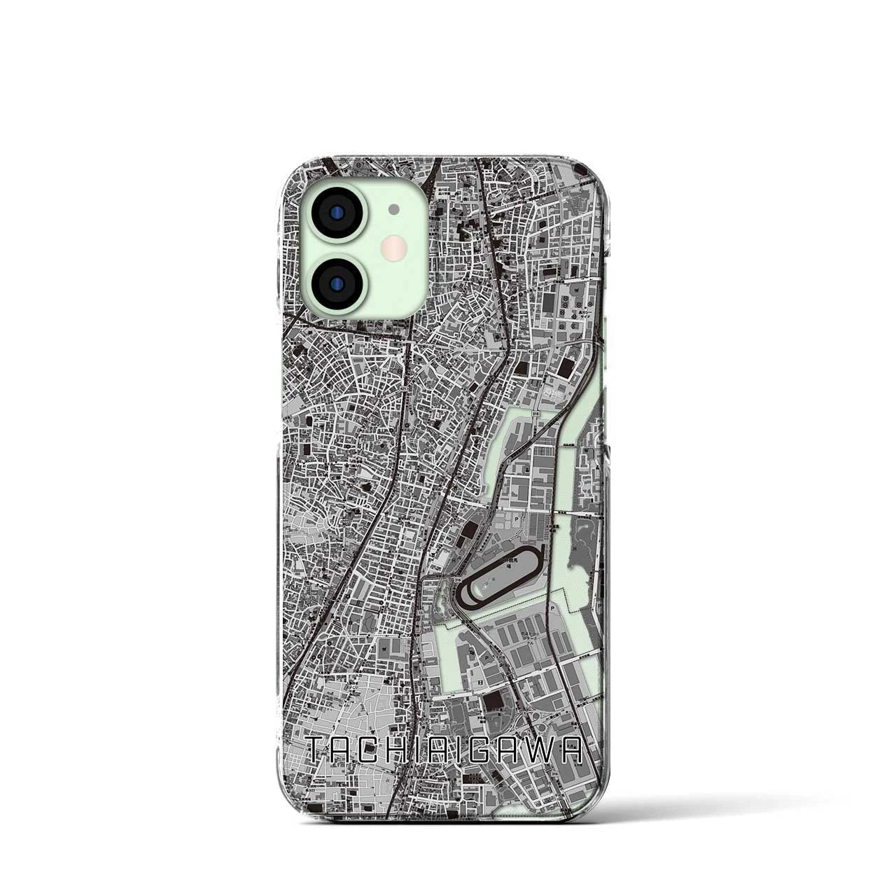 【立会川(東京都)】地図柄iPhoneケース(クリアタイプ)