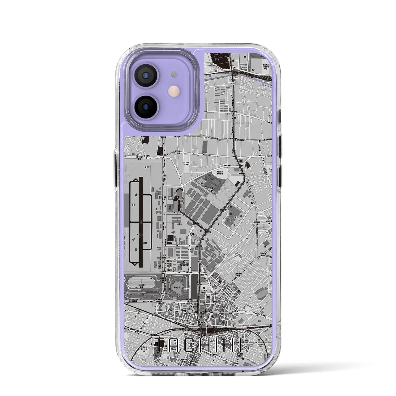 【立飛(東京都)】地図柄iPhoneケース(MagSafeタイプ)