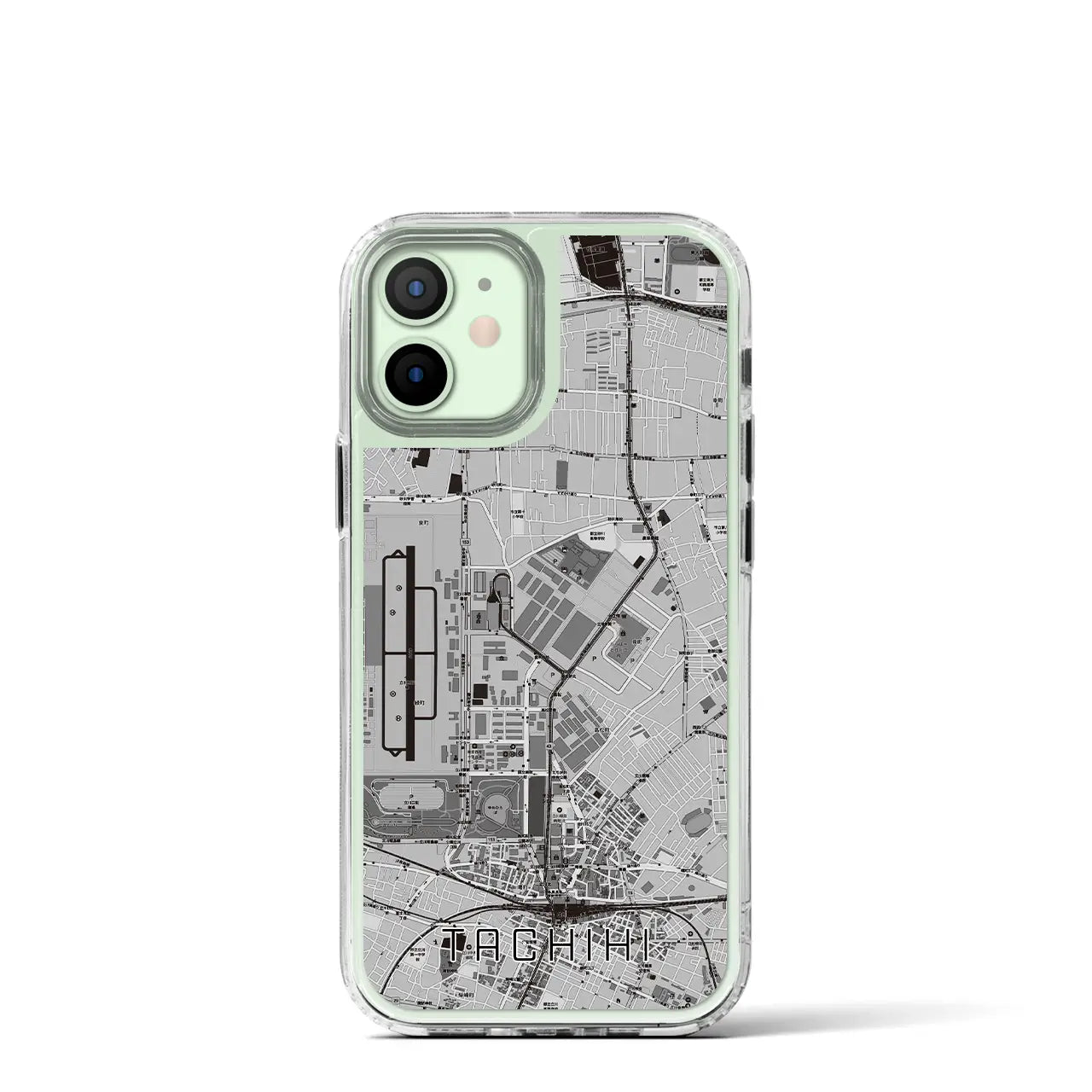 【立飛(東京都)】地図柄iPhoneケース(MagSafeタイプ)