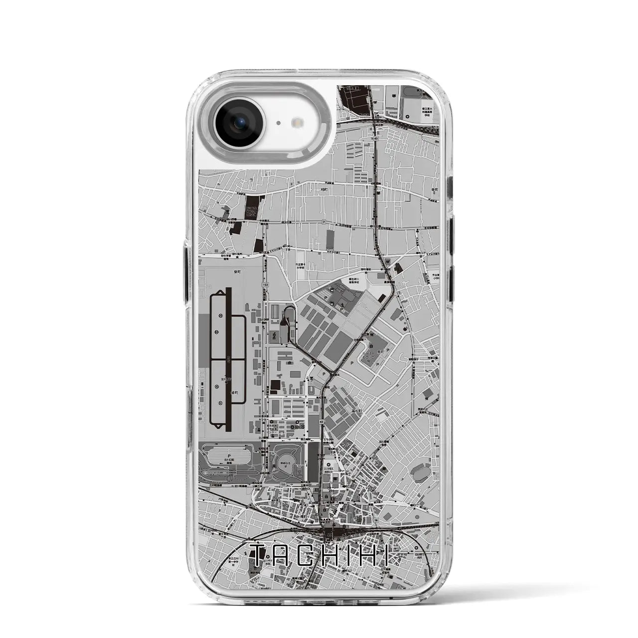 【立飛(東京都)】地図柄iPhoneケース(MagSafeタイプ)
