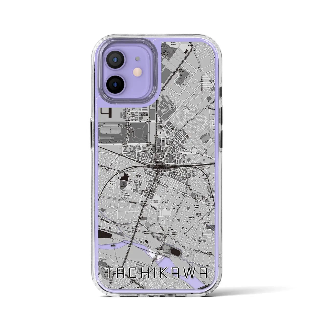 【立川(東京都)】地図柄iPhoneケース(MagSafeタイプ)