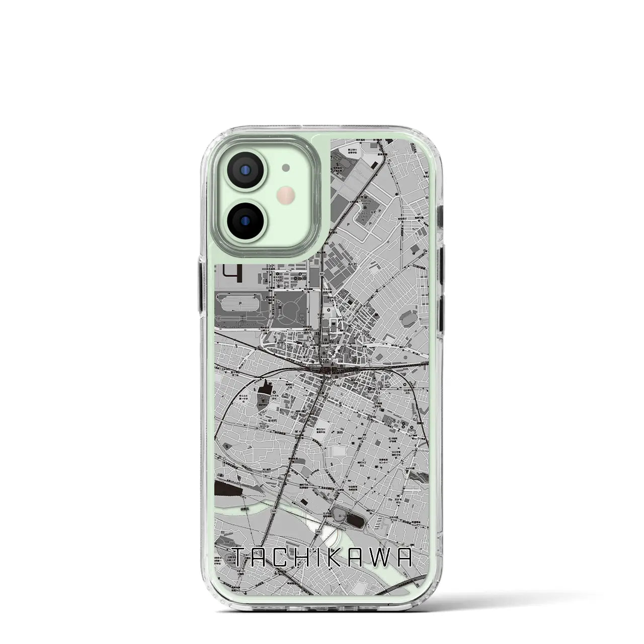 【立川(東京都)】地図柄iPhoneケース(MagSafeタイプ)
