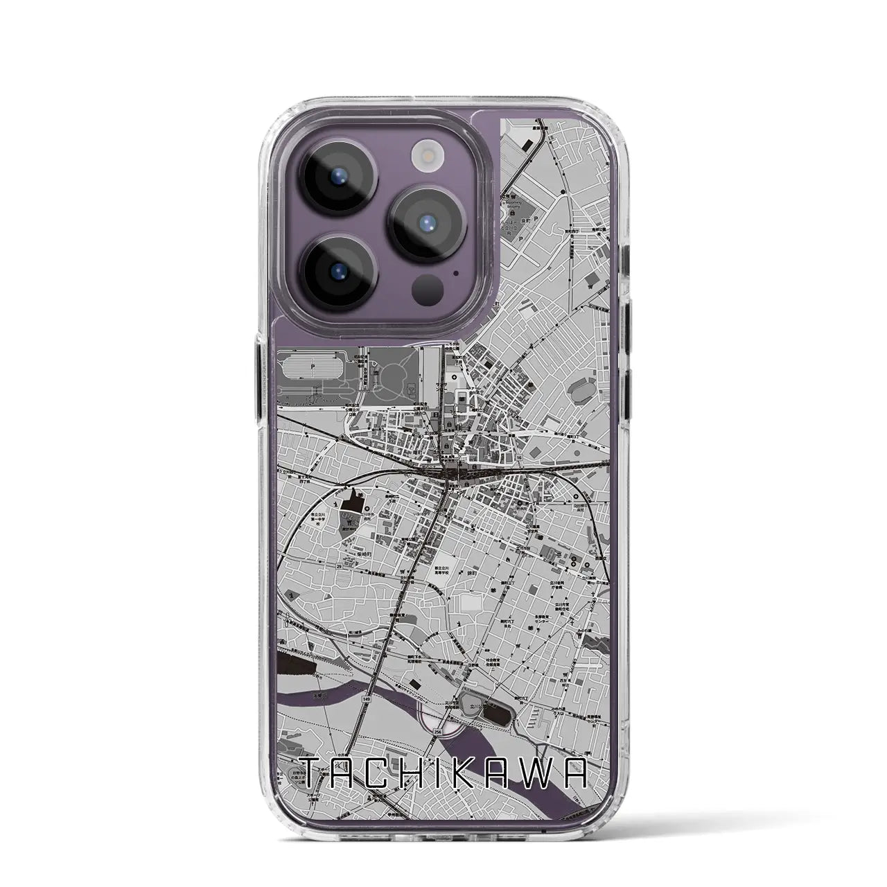 【立川(東京都)】地図柄iPhoneケース(MagSafeタイプ)