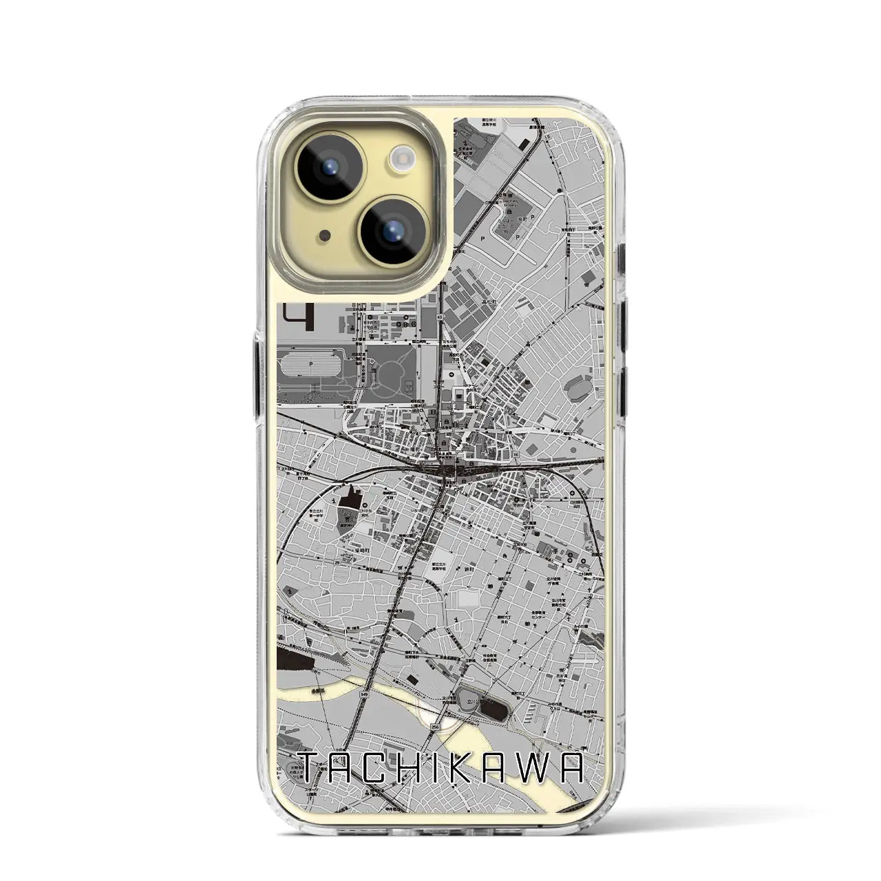【立川(東京都)】地図柄iPhoneケース(MagSafeタイプ)