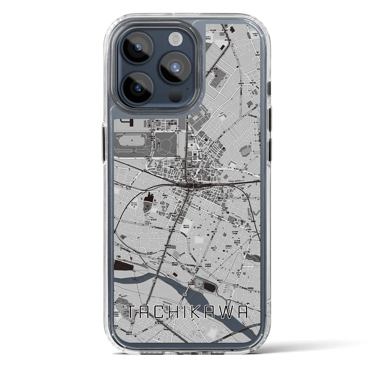 【立川(東京都)】地図柄iPhoneケース(MagSafeタイプ)