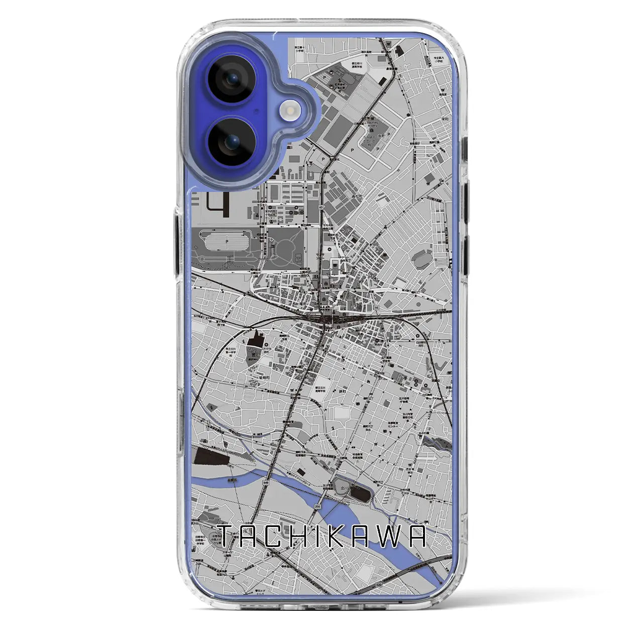 【立川(東京都)】地図柄iPhoneケース(MagSafeタイプ)