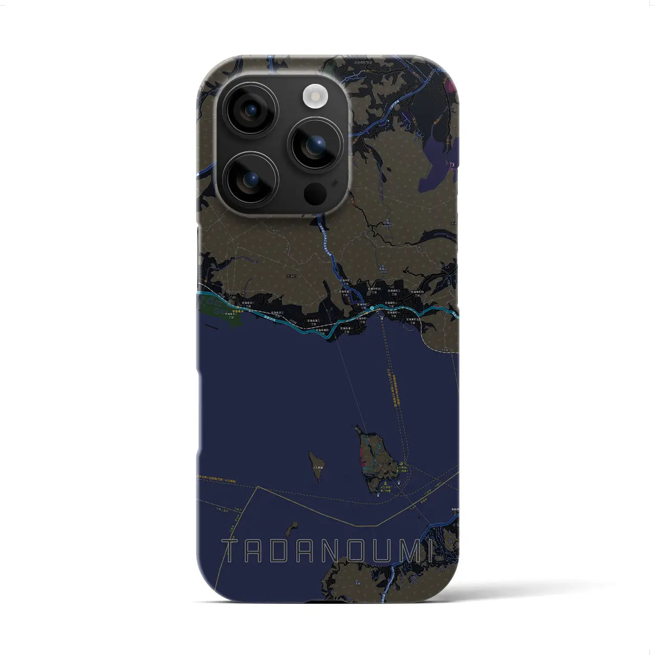 【忠海(広島県)】地図柄iPhoneケース(バックカバータイプ)