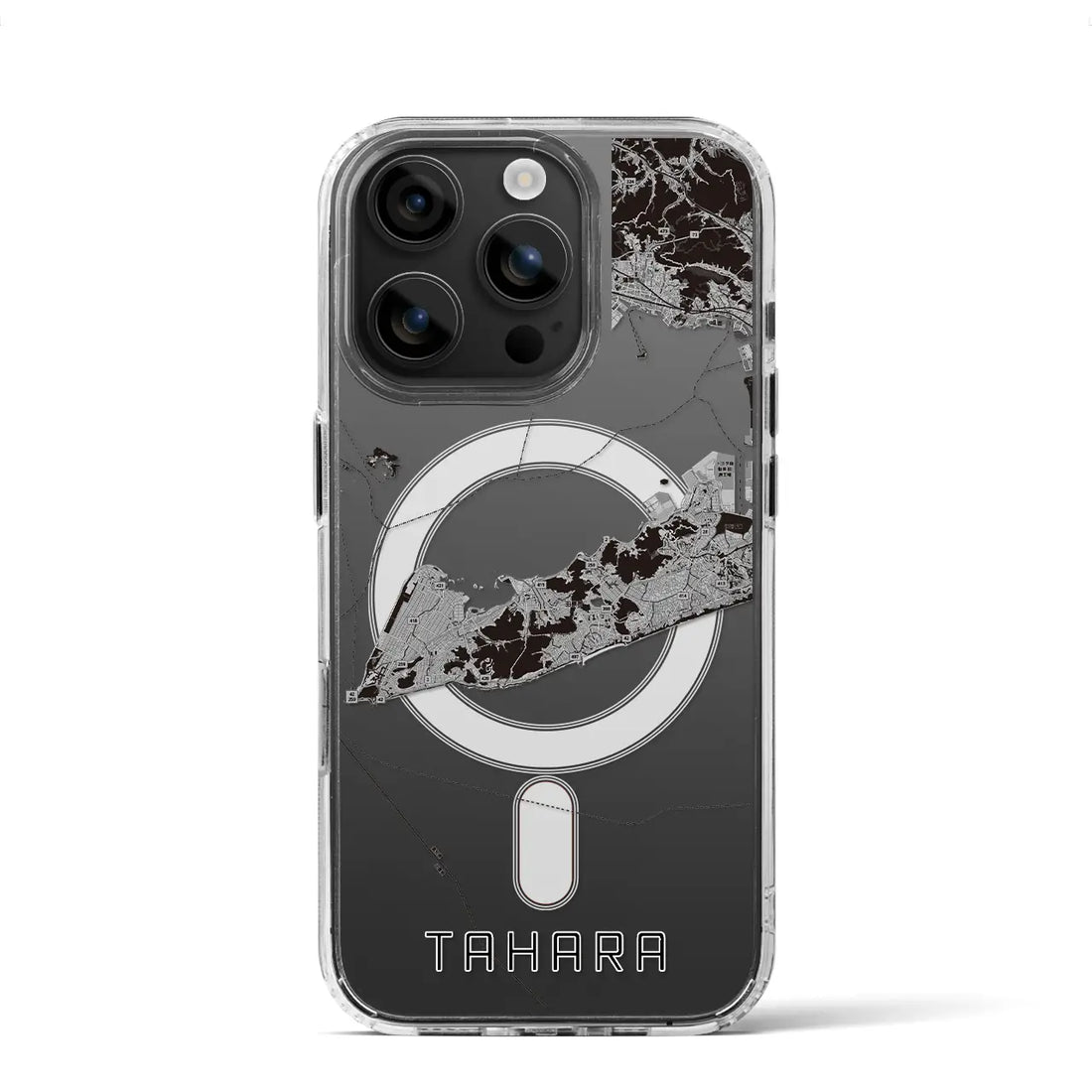 【田原(愛知県)】地図柄iPhoneケース(MagSafeタイプ)