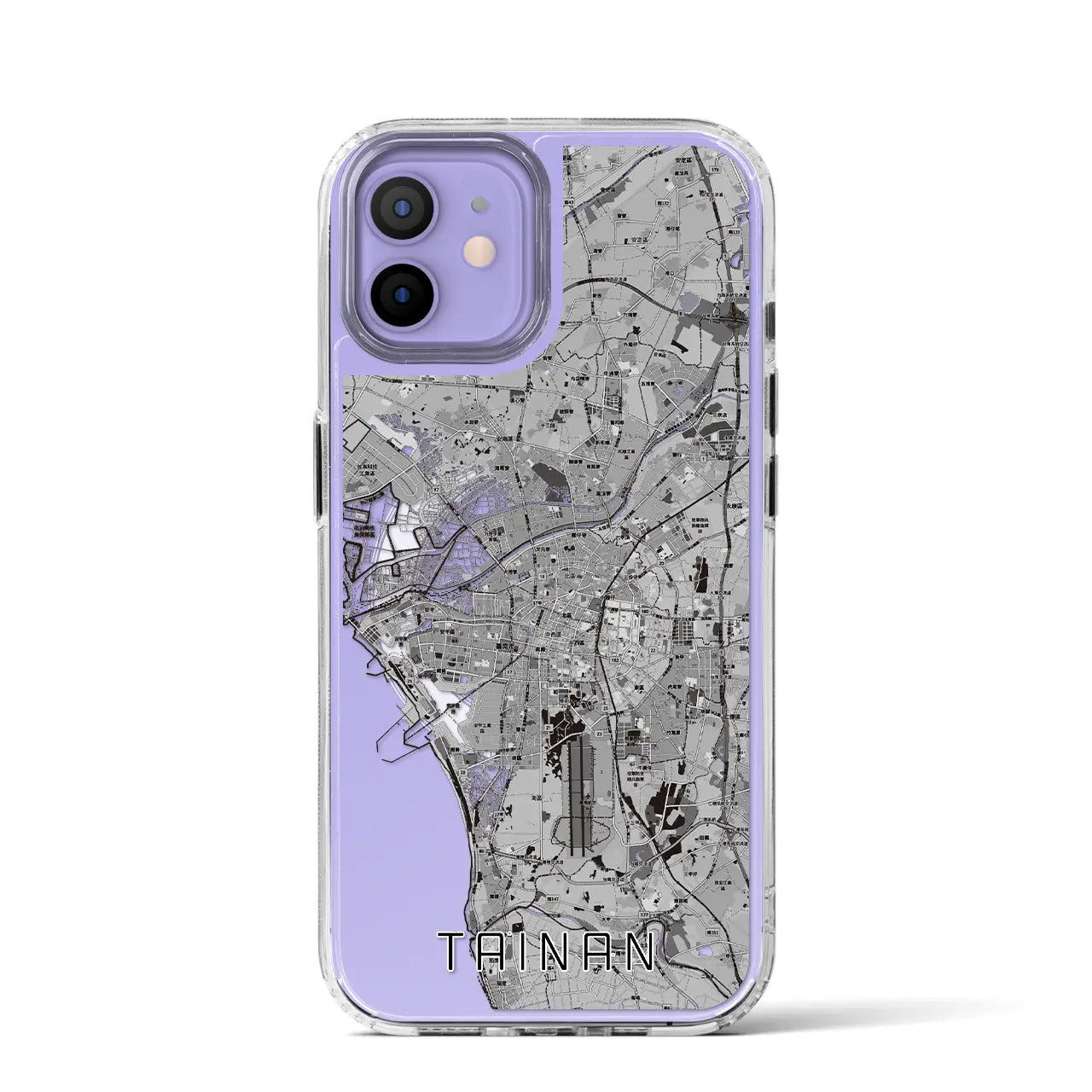 【台南(台湾)】地図柄iPhoneケース(MagSafeタイプ)