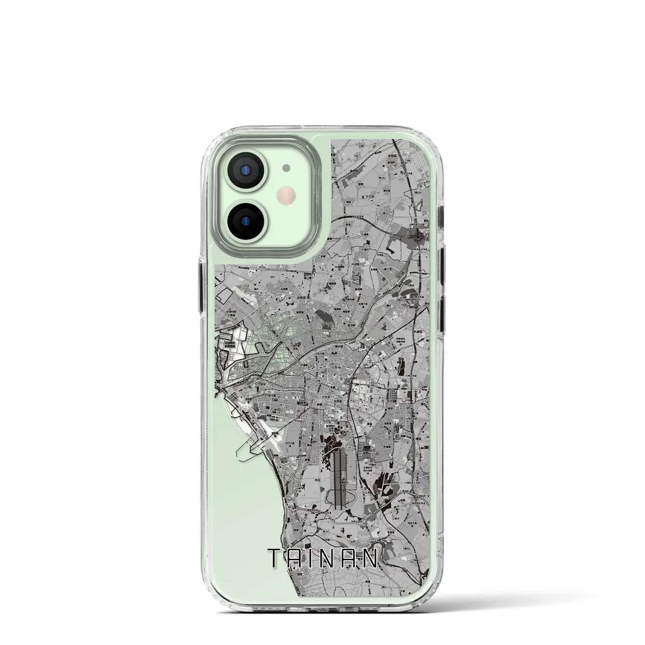 【台南(台湾)】地図柄iPhoneケース(MagSafeタイプ)