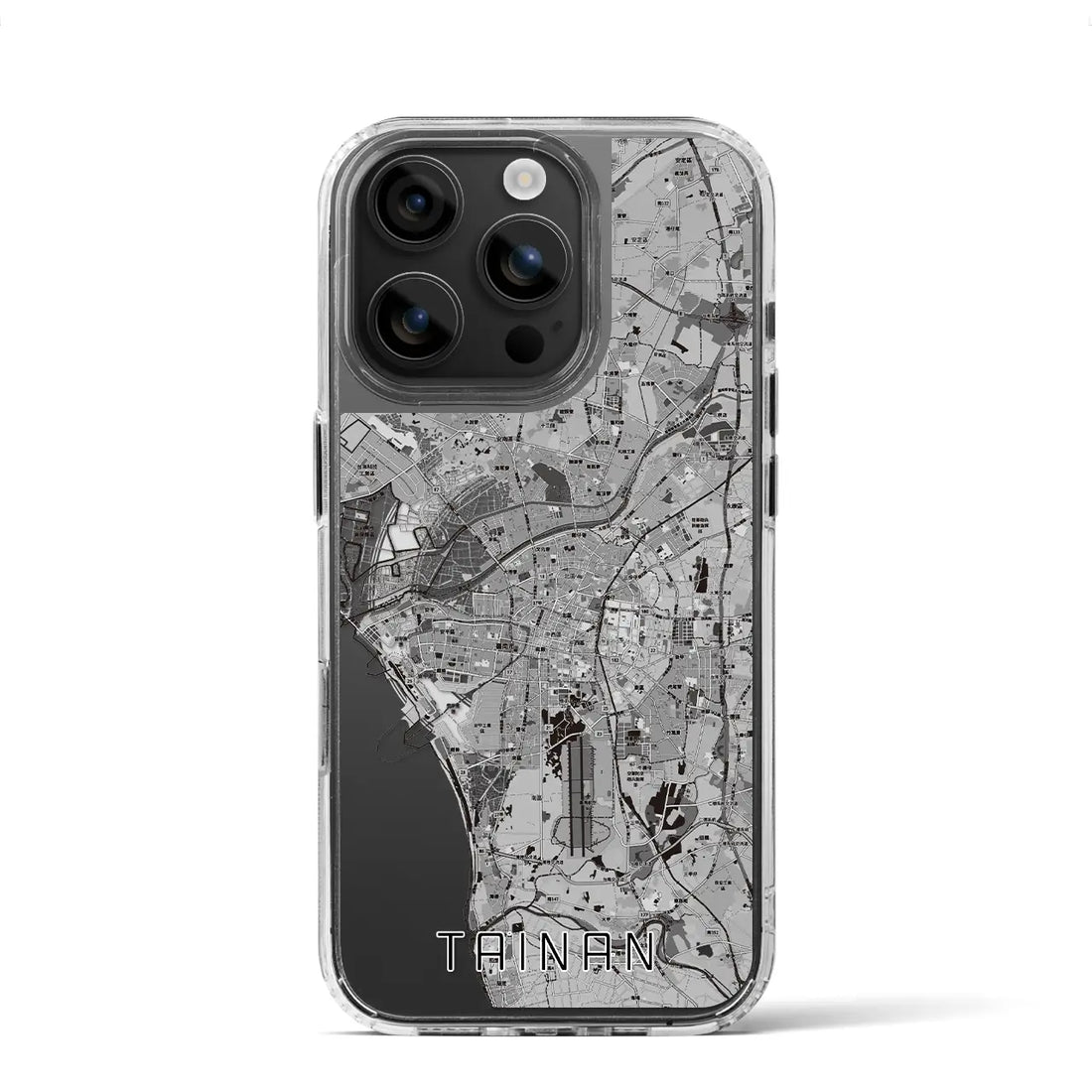 【台南(台湾)】地図柄iPhoneケース(MagSafeタイプ)