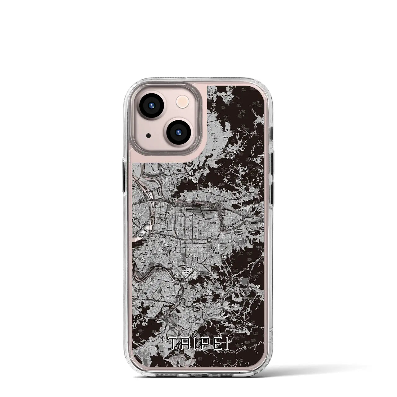 【台北(台湾)】地図柄iPhoneケース(MagSafeタイプ)