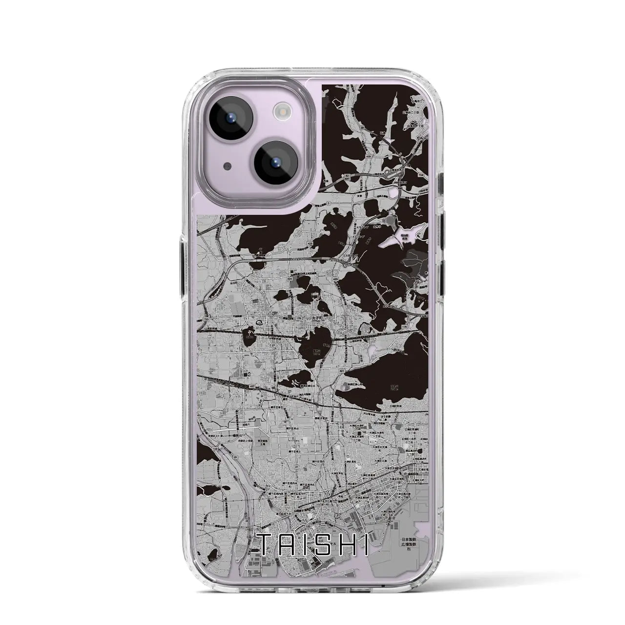 【太子(兵庫県)】地図柄iPhoneケース(MagSafeタイプ)