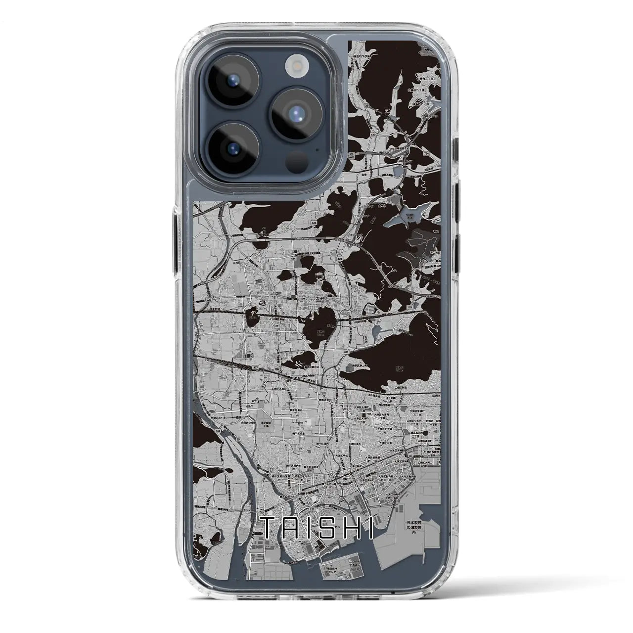 【太子(兵庫県)】地図柄iPhoneケース(MagSafeタイプ)