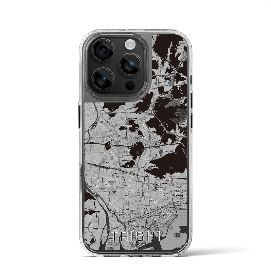 【太子(兵庫県)】地図柄iPhoneケース(MagSafeタイプ)