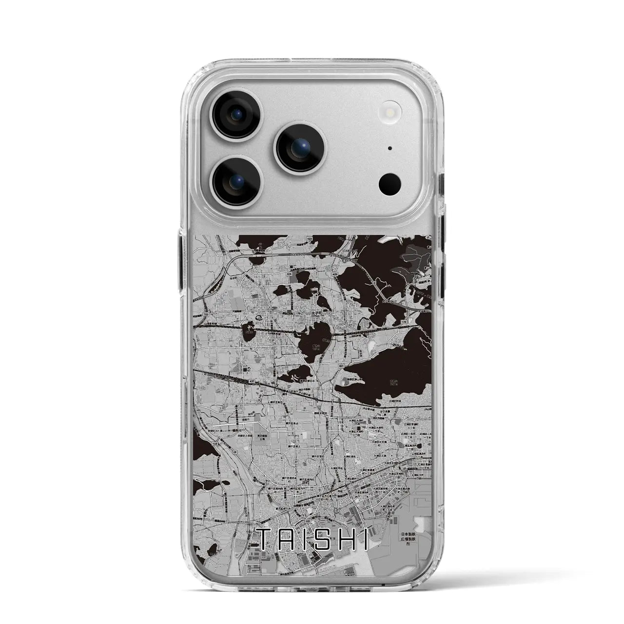 【太子(兵庫県)】地図柄iPhoneケース(MagSafeタイプ)