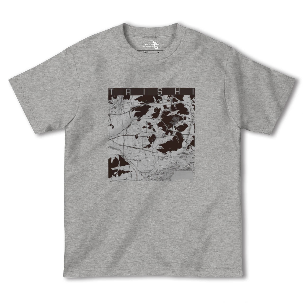 【太子(兵庫県)】地図柄ヘビーウェイトTシャツ