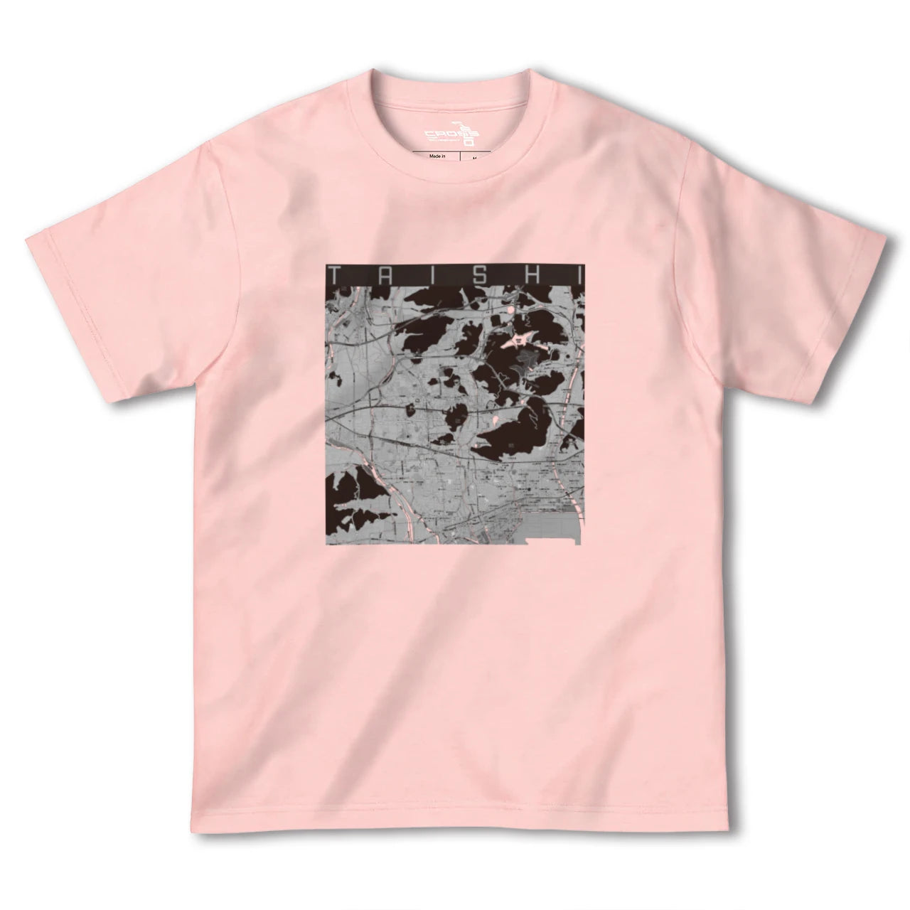 【太子(兵庫県)】地図柄ヘビーウェイトTシャツ