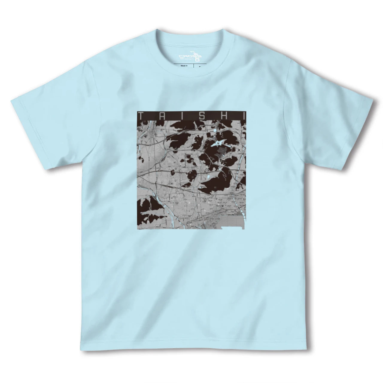 【太子(兵庫県)】地図柄ヘビーウェイトTシャツ