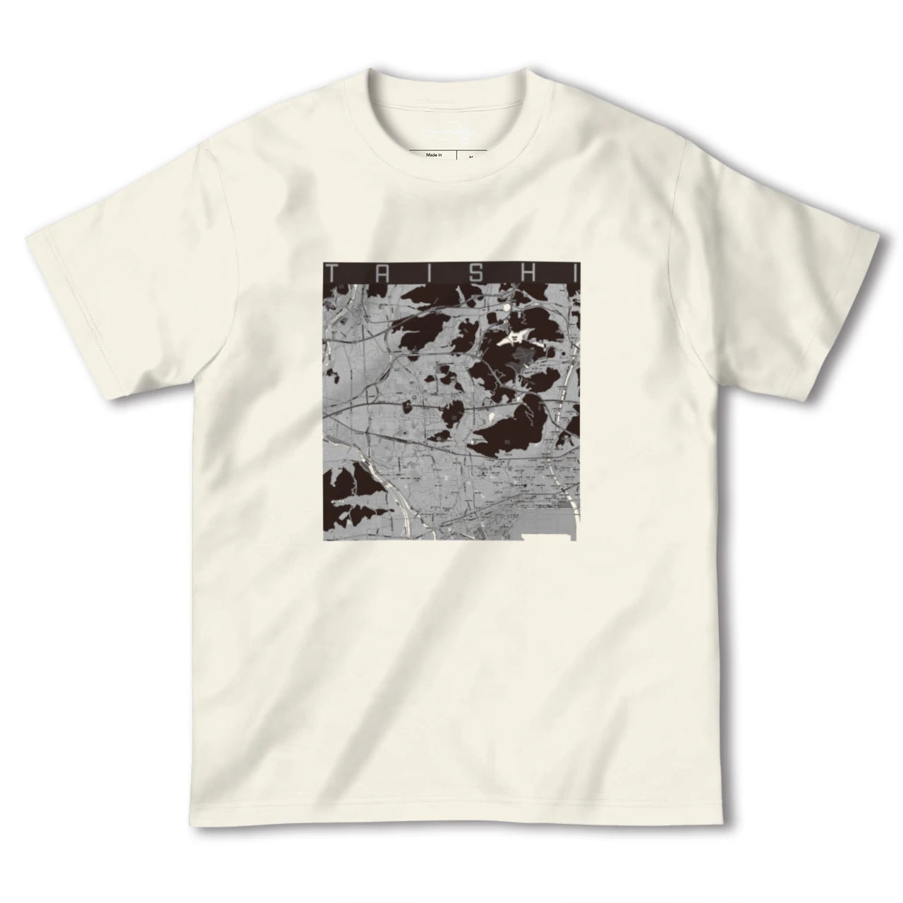 【太子(兵庫県)】地図柄ヘビーウェイトTシャツ
