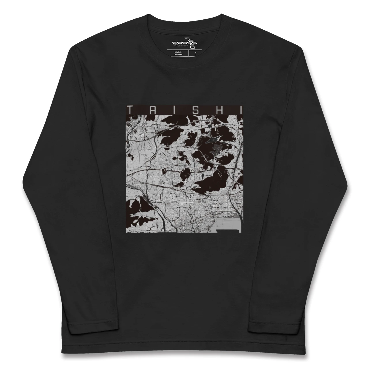 【太子(兵庫県)】地図柄ロングスリーブTシャツ