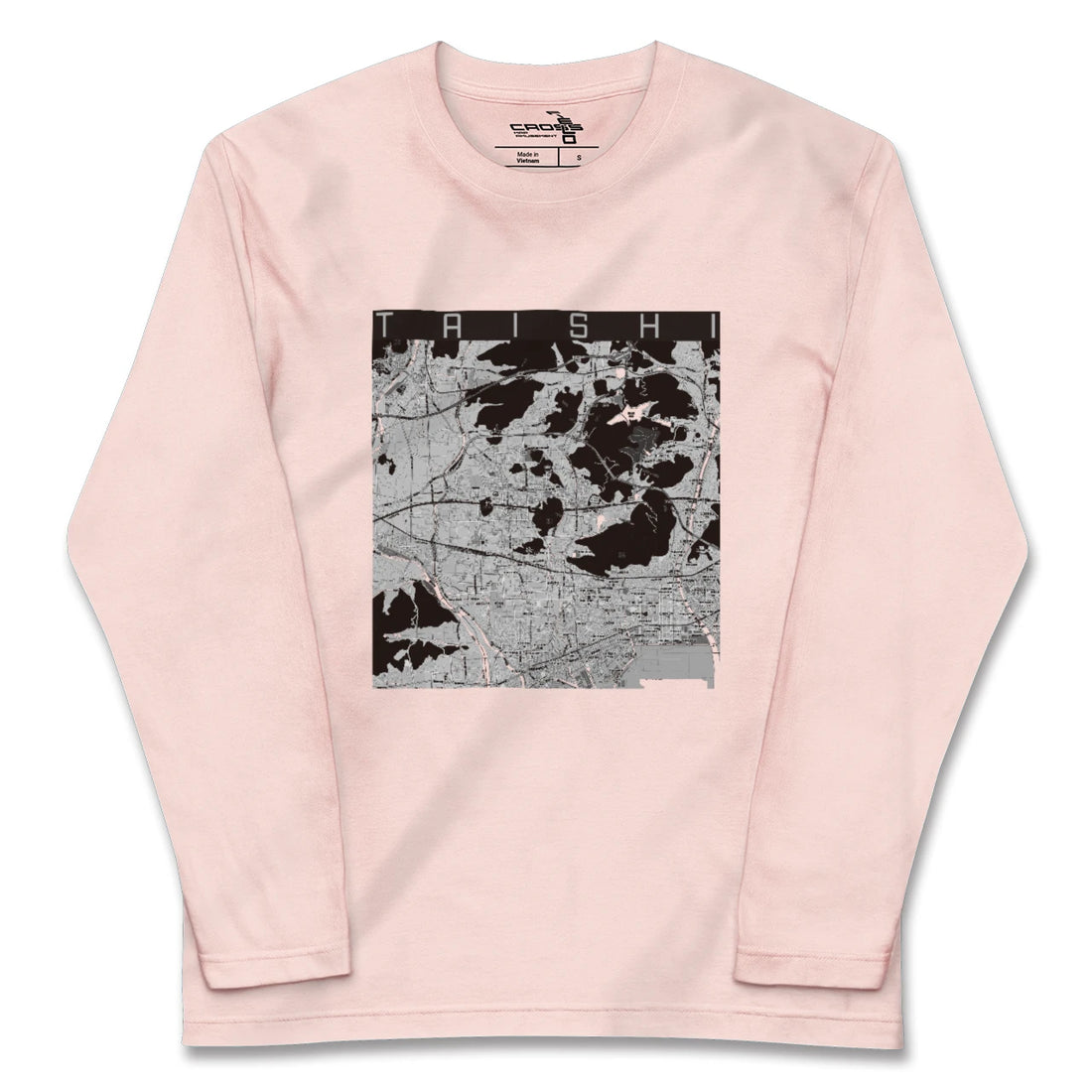 【太子(兵庫県)】地図柄ロングスリーブTシャツ