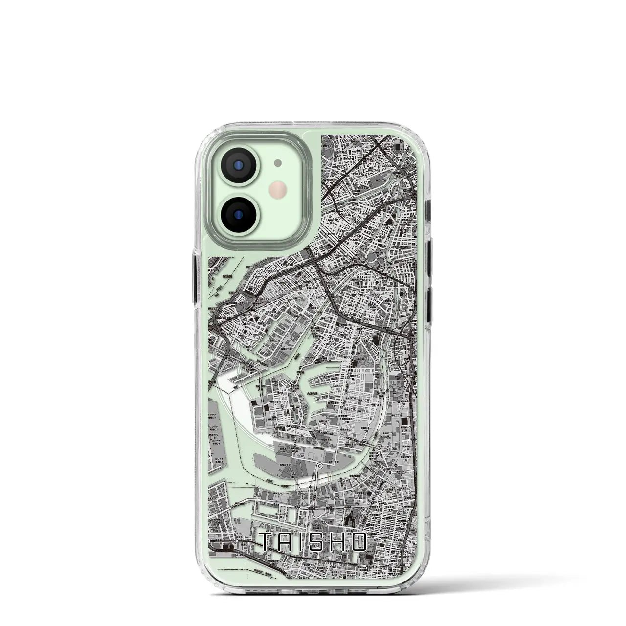 【大正(大阪府)】地図柄iPhoneケース(MagSafeタイプ)