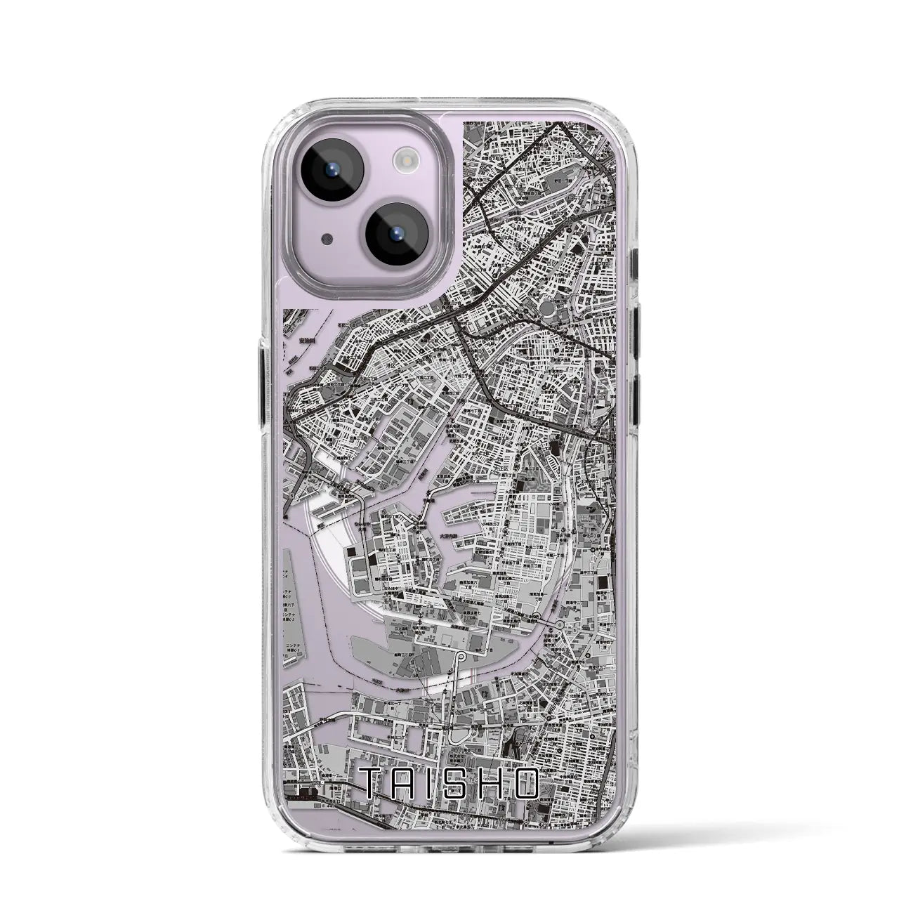【大正(大阪府)】地図柄iPhoneケース(MagSafeタイプ)