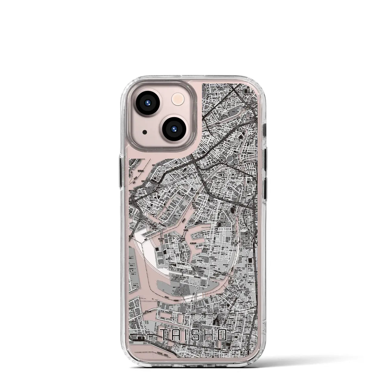 【大正(大阪府)】地図柄iPhoneケース(MagSafeタイプ)