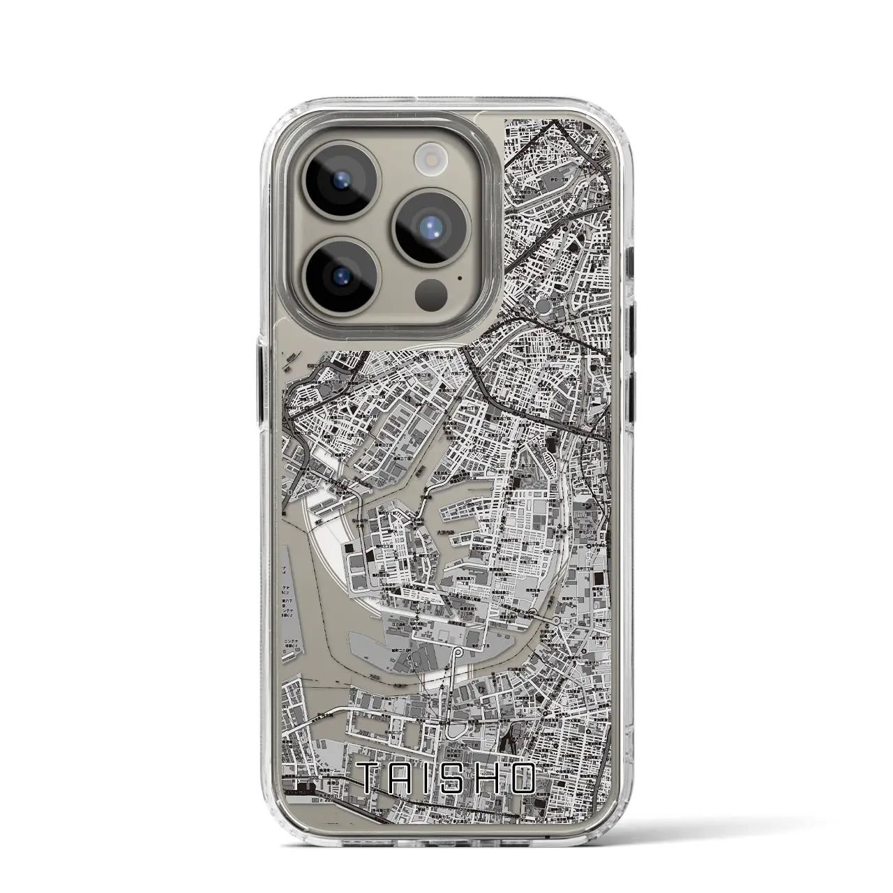 【大正(大阪府)】地図柄iPhoneケース(MagSafeタイプ)