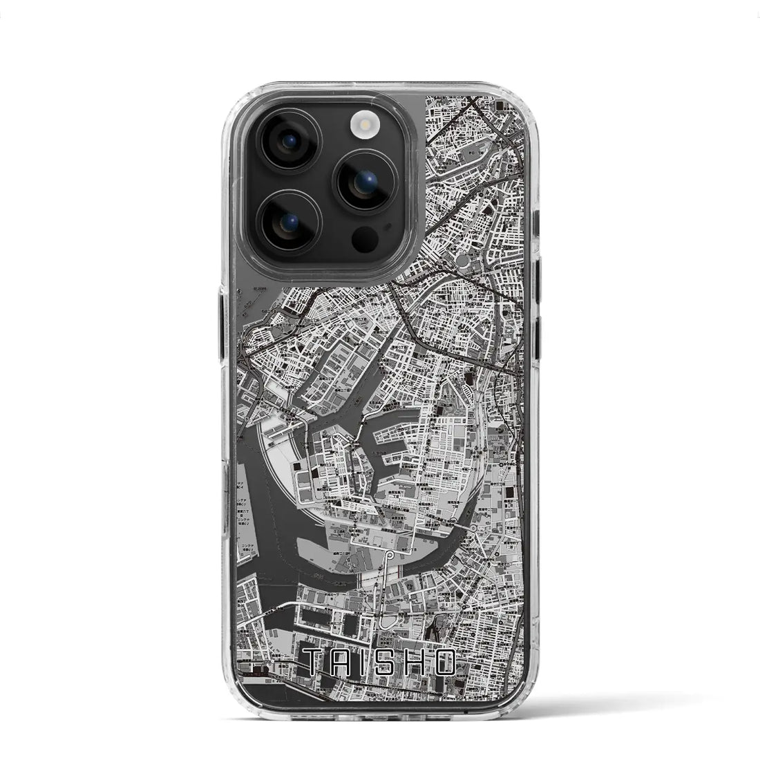 【大正(大阪府)】地図柄iPhoneケース(MagSafeタイプ)