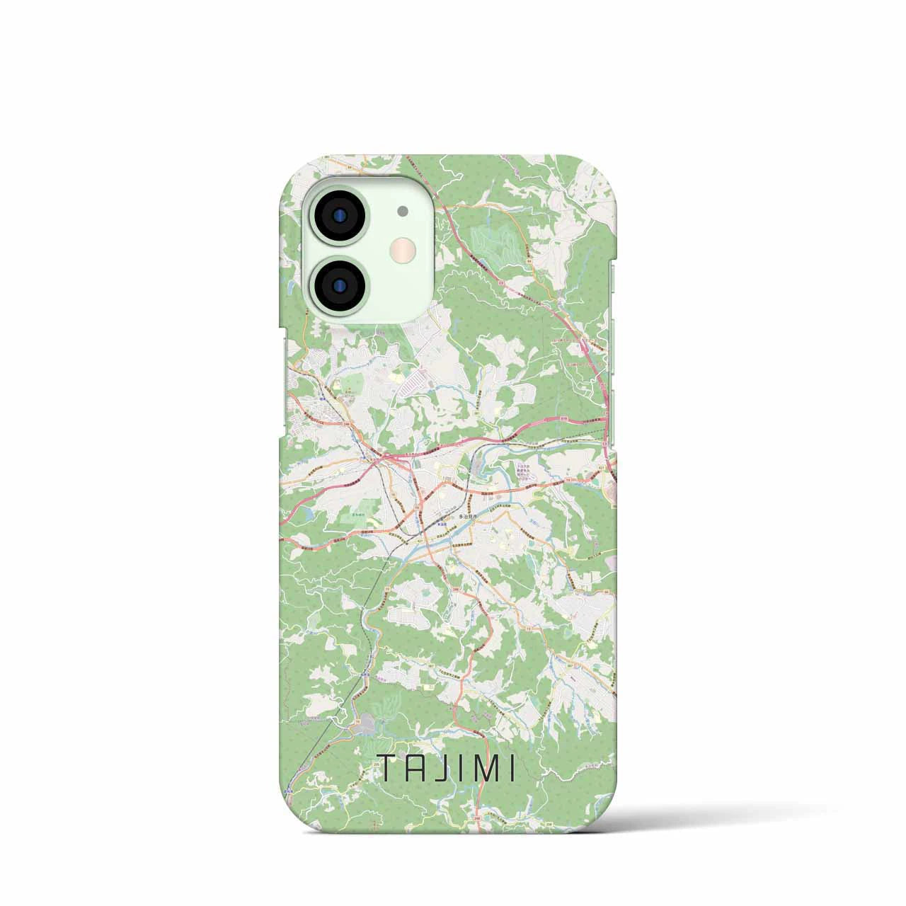 【多治見(岐阜県)】地図柄iPhoneケース(バックカバータイプ)