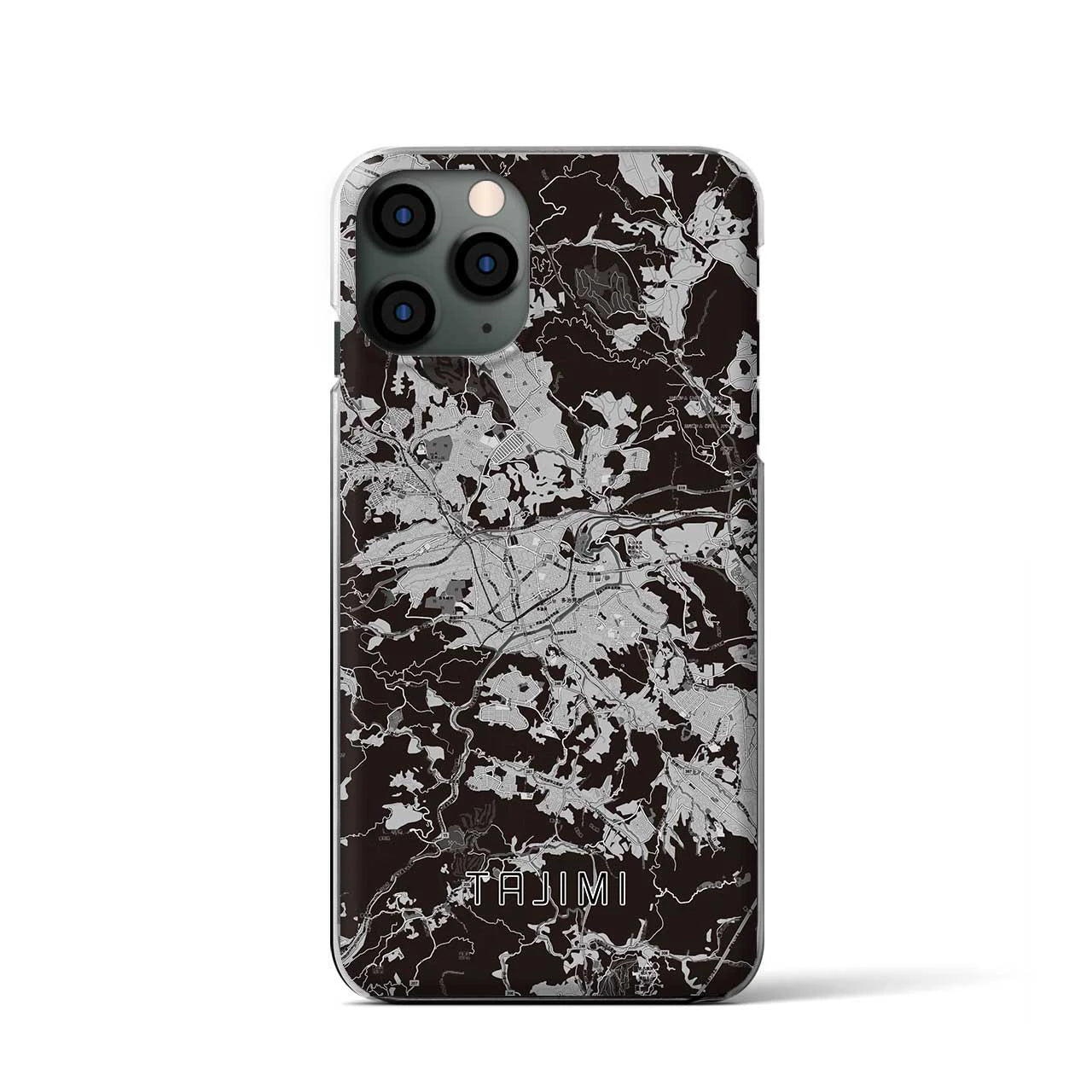 【多治見(岐阜県)】地図柄iPhoneケース(クリアタイプ)