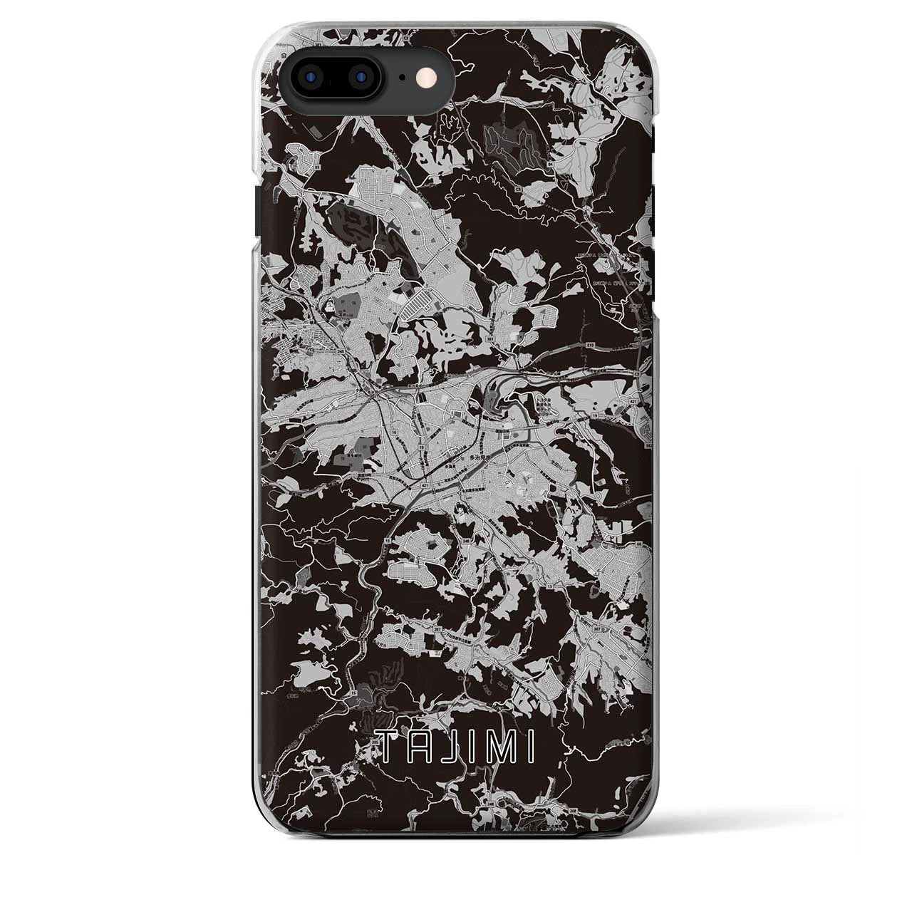 【多治見(岐阜県)】地図柄iPhoneケース(クリアタイプ)