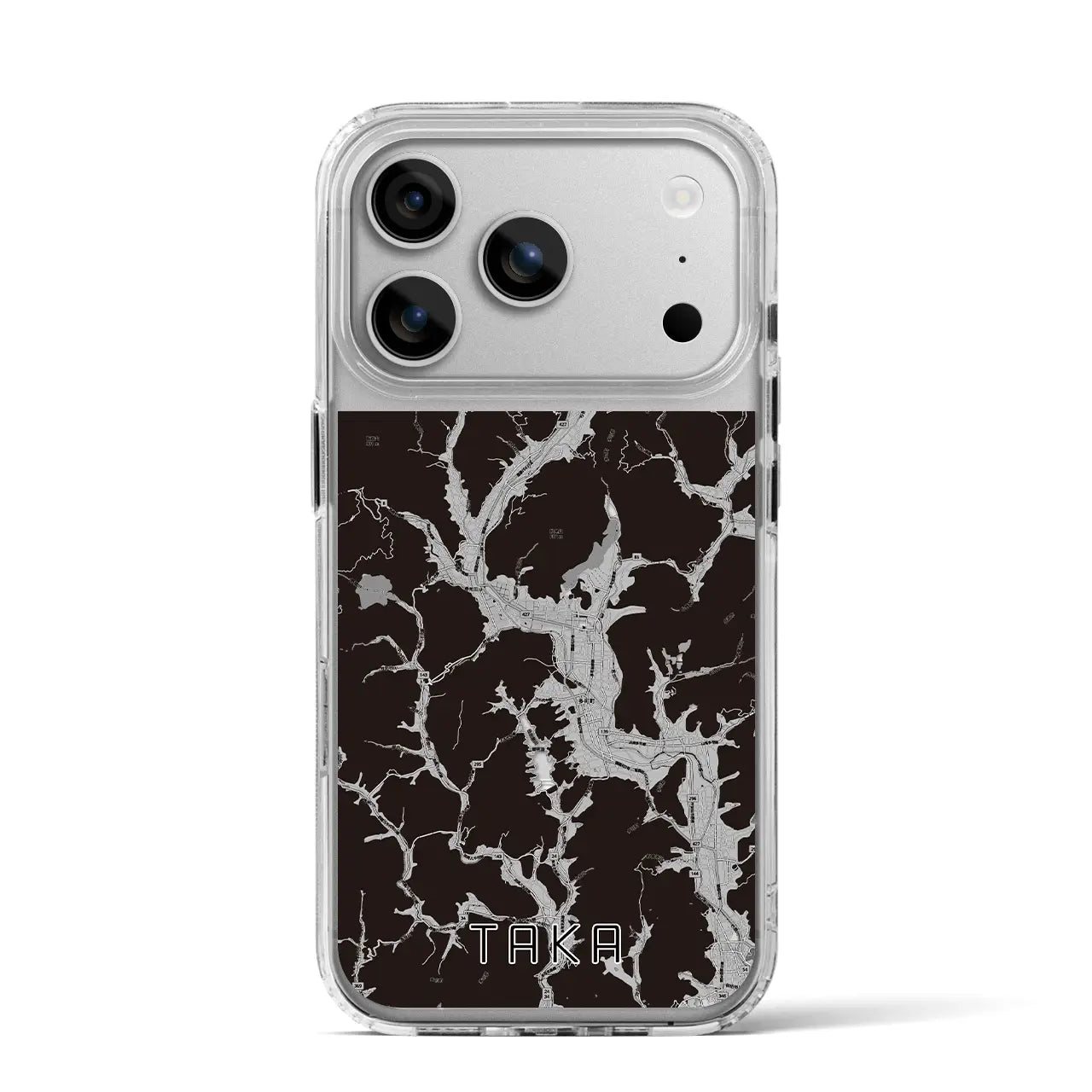 【多可(兵庫県)】地図柄iPhoneケース(MagSafeタイプ)