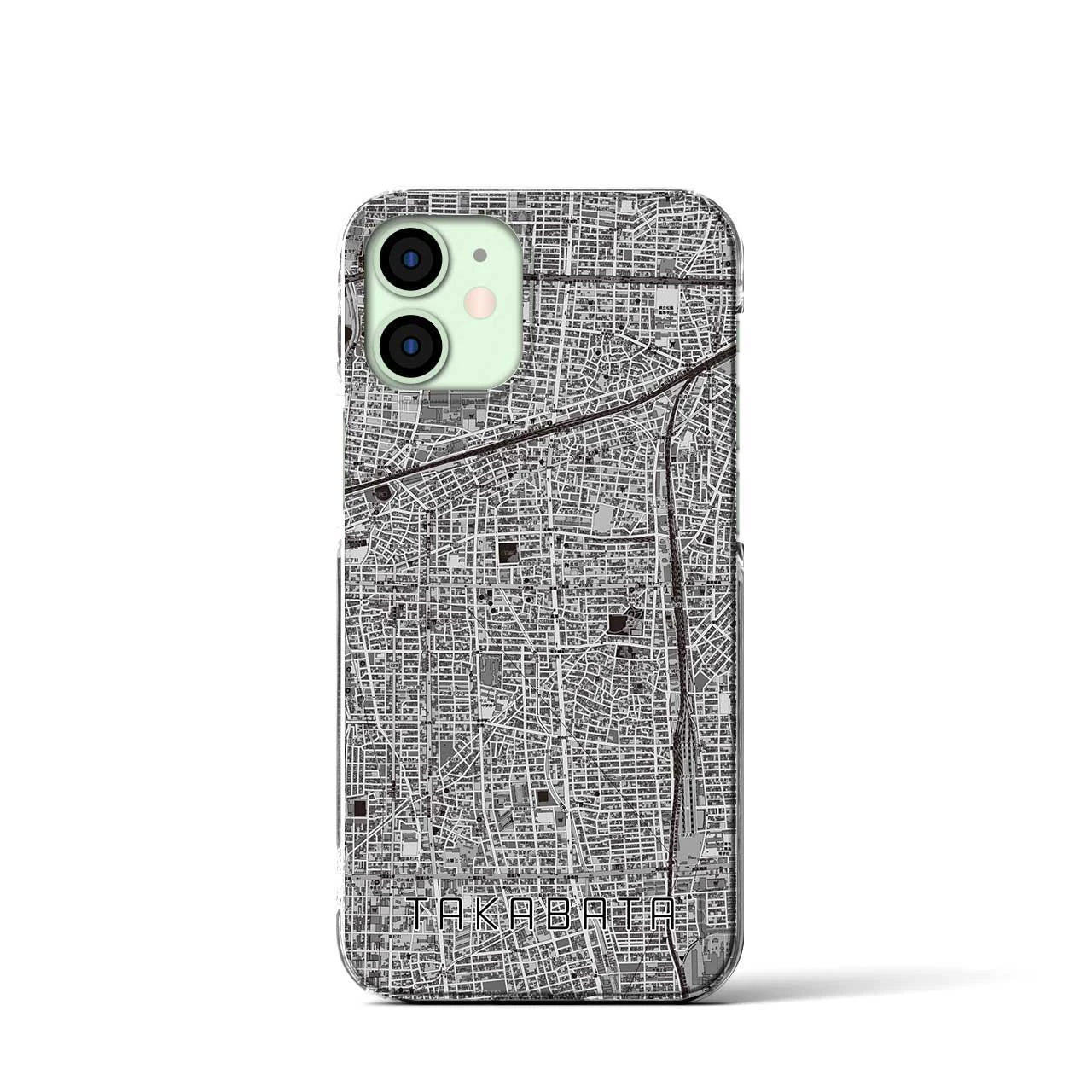 【高畑(愛知県)】地図柄iPhoneケース(クリアタイプ)