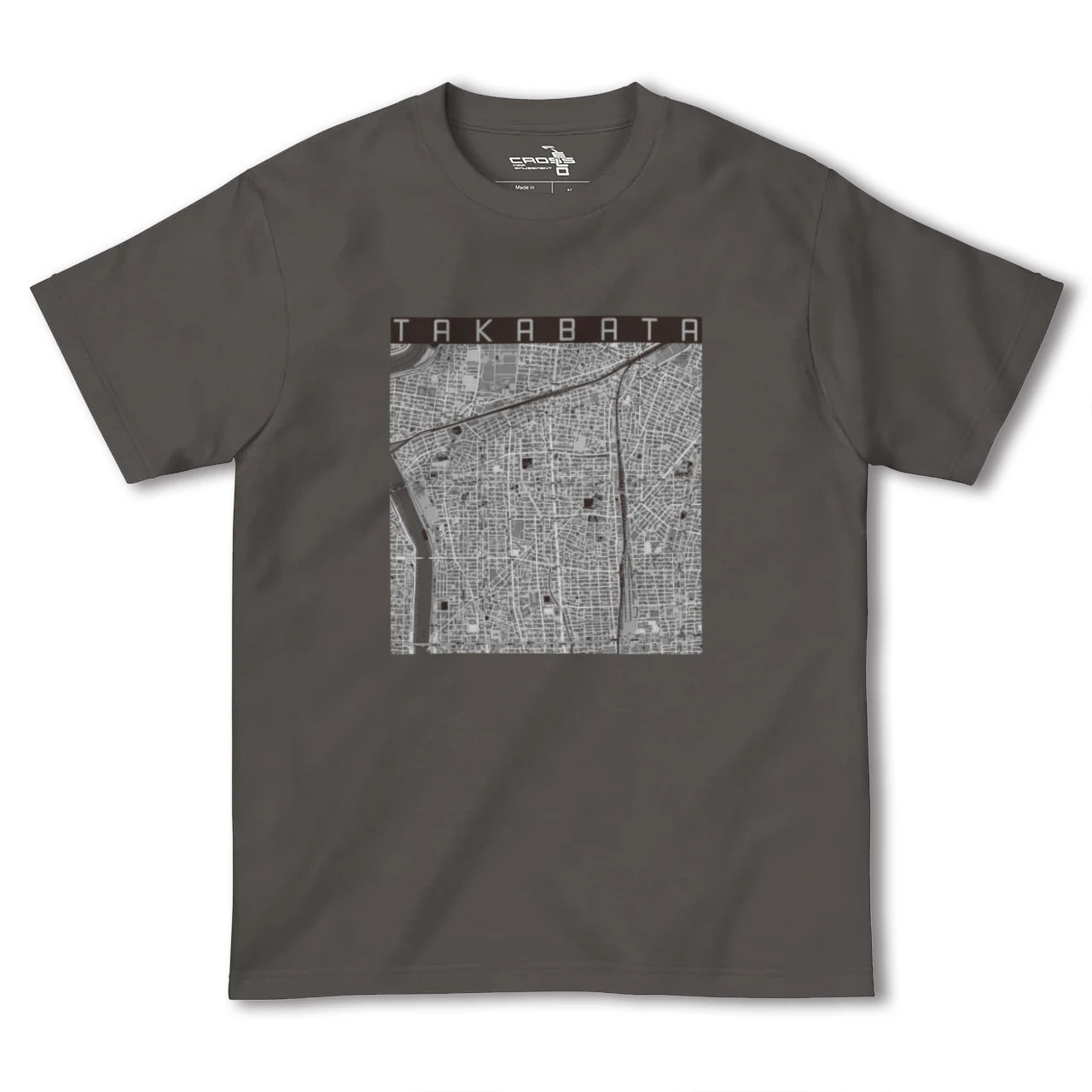 【高畑(愛知県)】地図柄ヘビーウェイトTシャツ